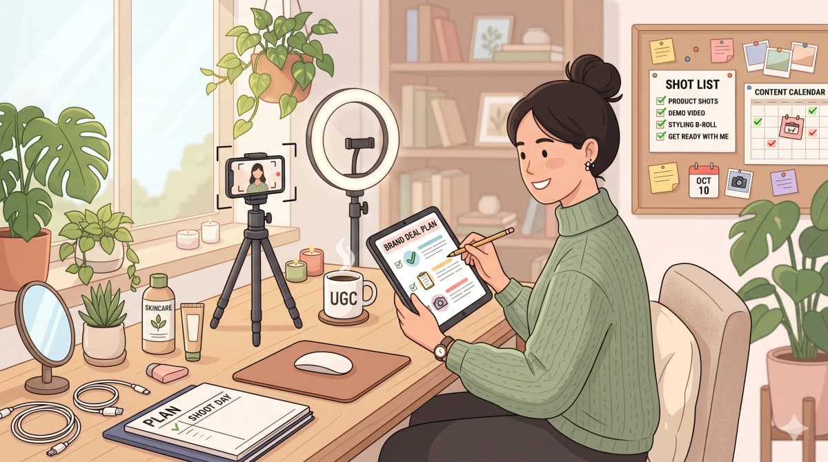 5 Things to Prep Before Every Brand Deal Shoot